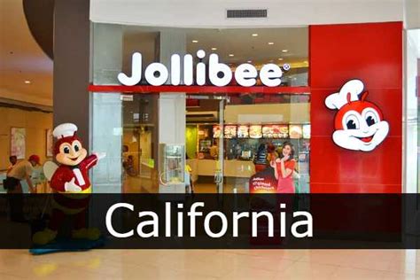 Jollibee locations in California.